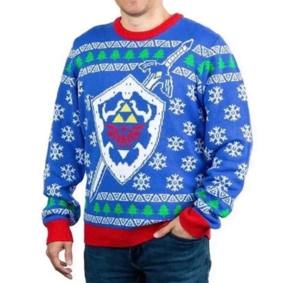 The Legend of Zelda Holiday Sweater - Picture 2 of 3